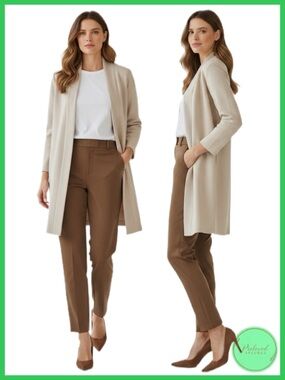 NWOT Alfani Open Front Long Sweater Cardigan